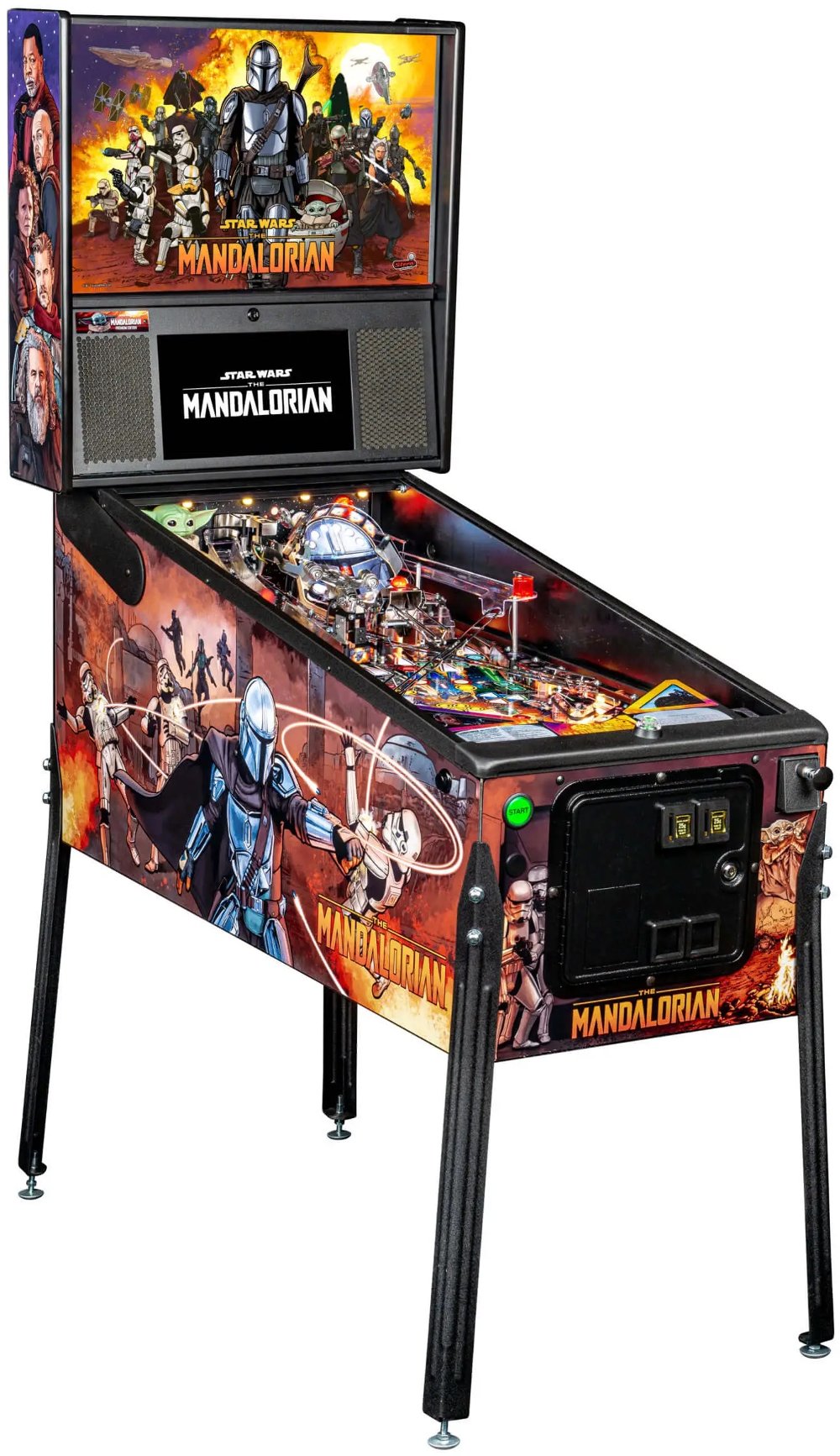 Stern Pinball The Mandalorian Premium Pinball Machine