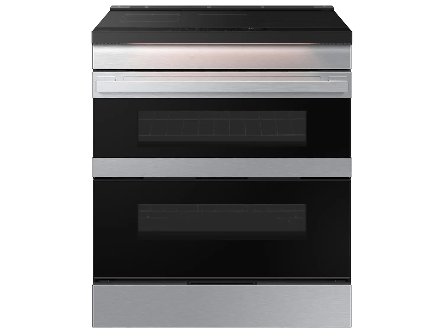NSI6DG9550SR Samsung Bespoke 6.3 Cu Ft Smart Slide-In Induction Range with Flex DuoTM - Stainless Steel-1