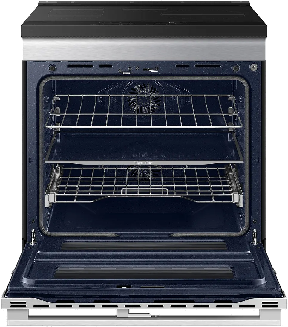 NSI6DG9550SR Samsung Bespoke 6.3 Cu Ft Smart Slide-In Induction Range with Flex DuoTM - Stainless Steel-10