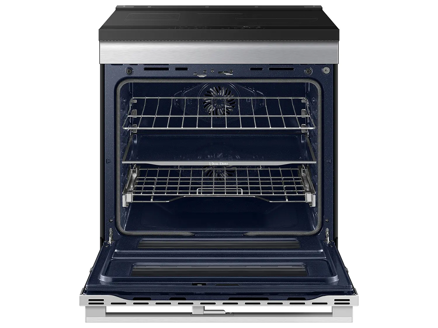 NSI6DG9550SR Samsung Bespoke 6.3 Cu Ft Smart Slide-In Induction Range with Flex DuoTM - Stainless Steel-11