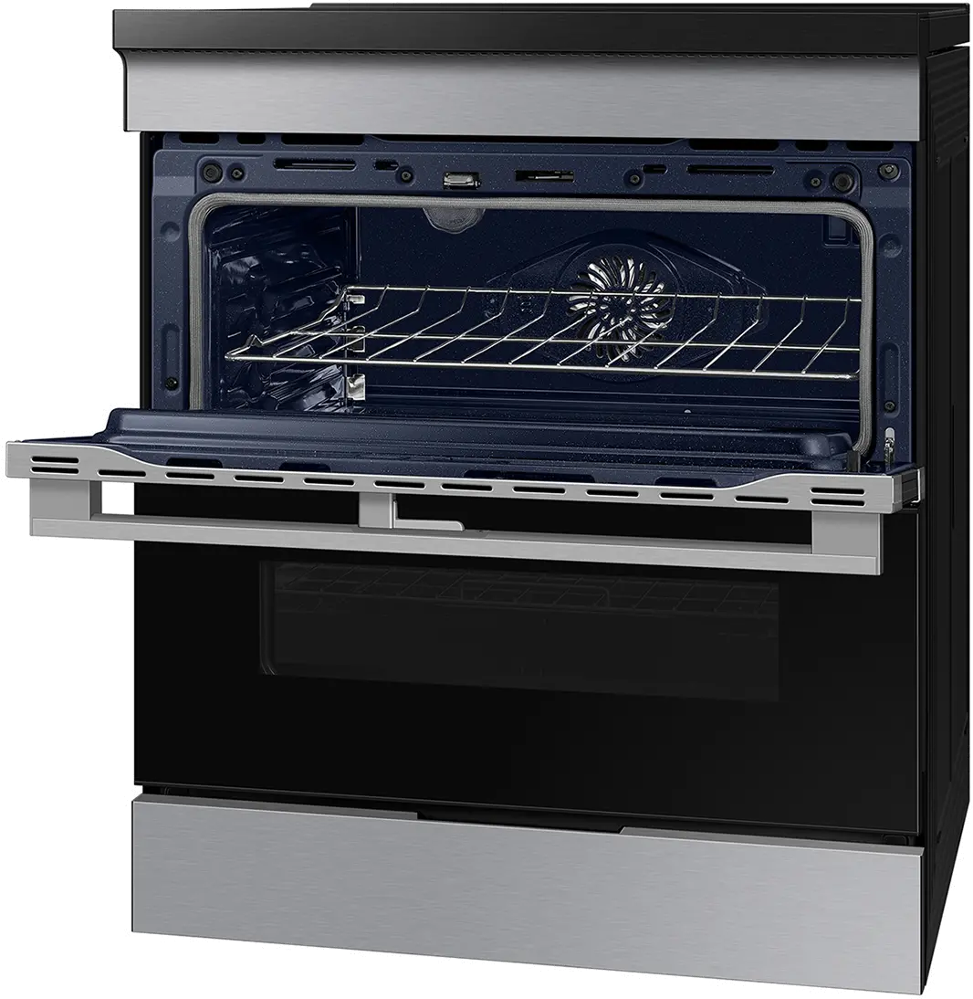 NSI6DG9550SR Samsung Bespoke 6.3 Cu Ft Smart Slide-In Induction Range with Flex DuoTM - Stainless Steel-13