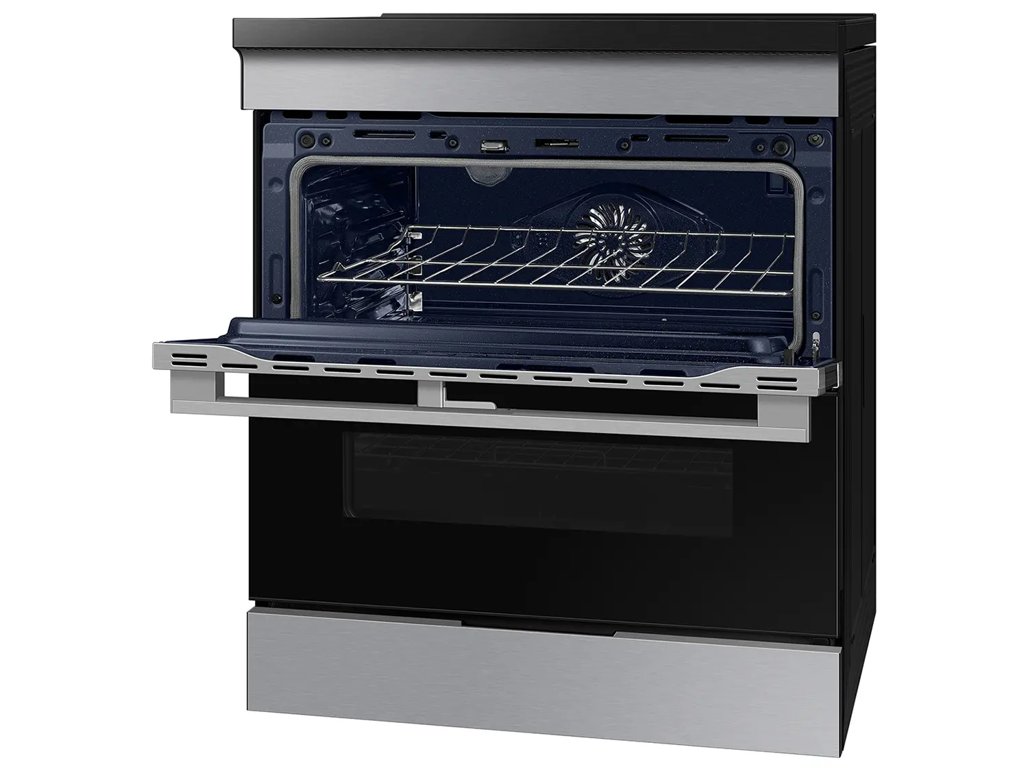 NSI6DG9550SR Samsung Bespoke 6.3 Cu Ft Smart Slide-In Induction Range with Flex DuoTM - Stainless Steel-14