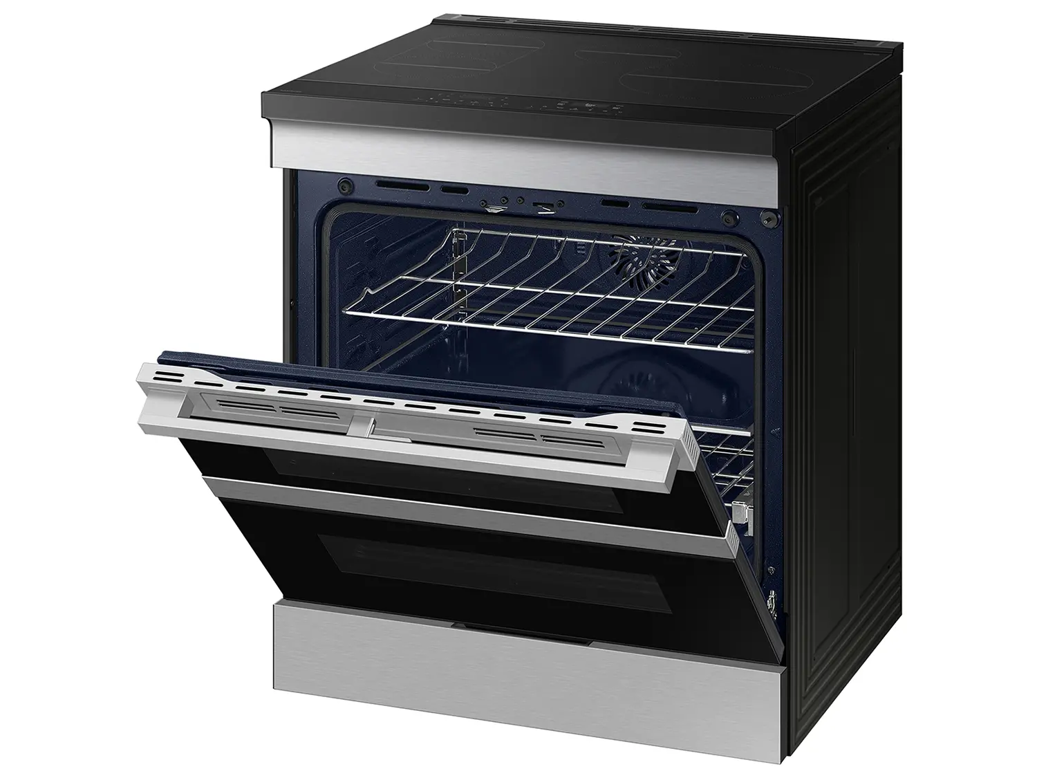 NSI6DG9550SR Samsung Bespoke 6.3 Cu Ft Smart Slide-In Induction Range with Flex DuoTM - Stainless Steel-15