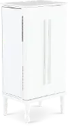 White Jewelry Armoire With Vanity