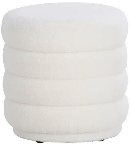 Kathy White Sherpa Ottoman-4