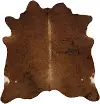Brown Brindle Cowhide Skin