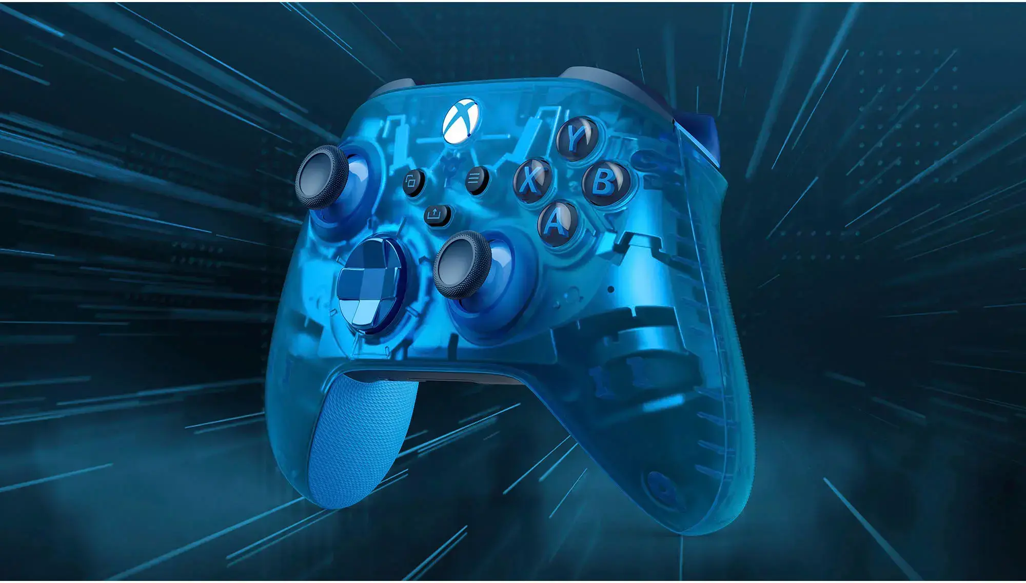 QAU-00150 Microsoft Xbox Wireless Controller for Xbox Series X Sky Cipher Special Edition-2