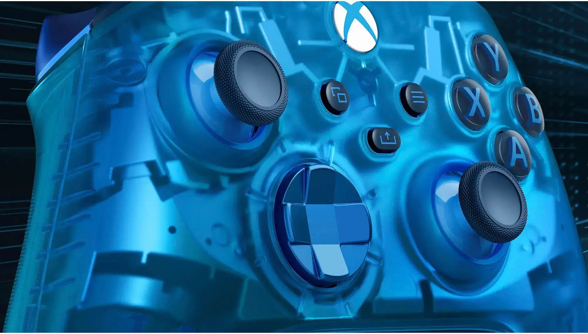 QAU-00150 Microsoft Xbox Wireless Controller for Xbox Series X Sky Cipher Special Edition-4