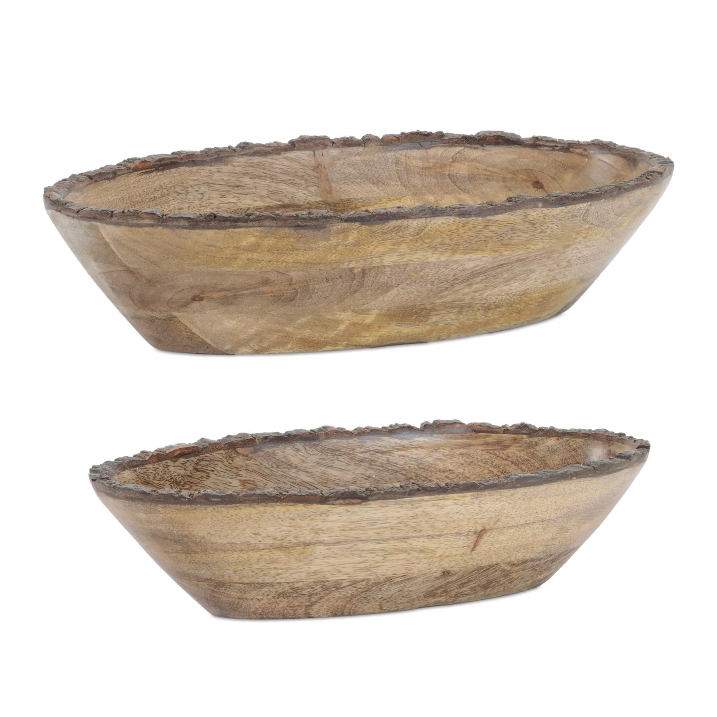 Wood Bowl Set of 2-1
