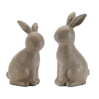 5.7  Rabbit Sculpture Set of 2