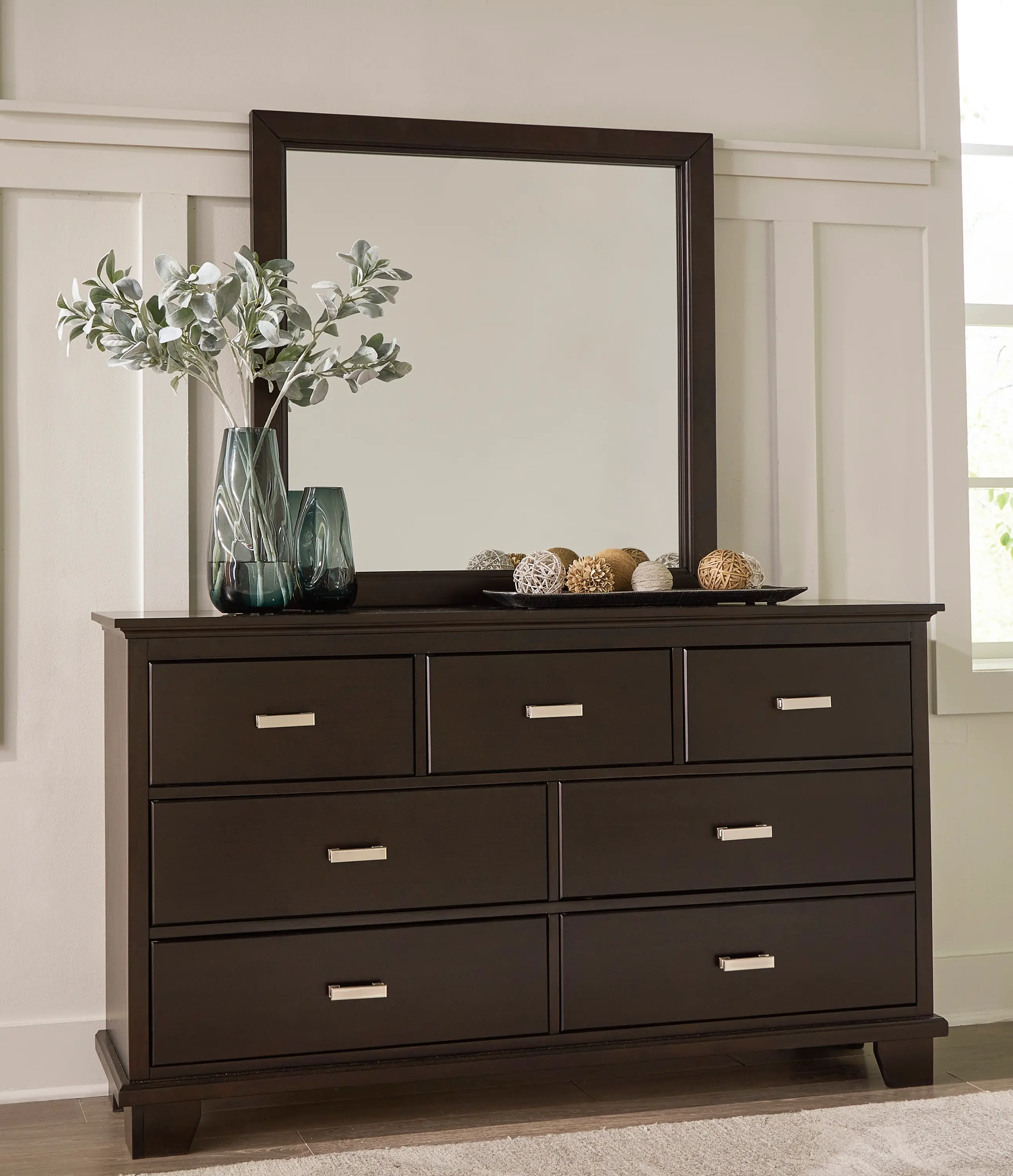 Coventry Dark Brown Dresser-2