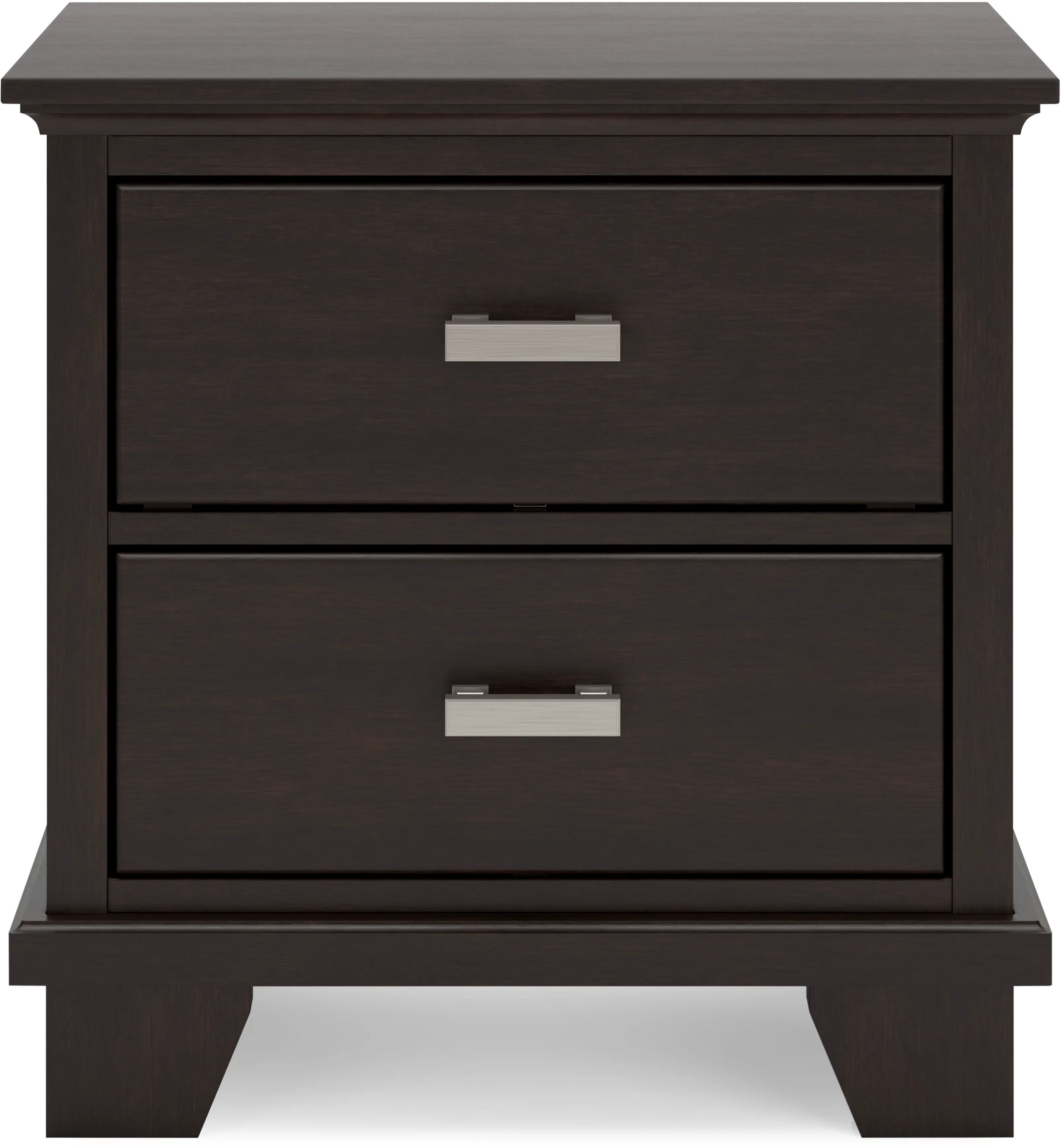 Coventry Dark Brown Nightstand-1