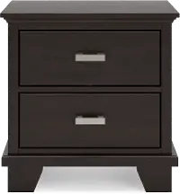 Coventry Dark Brown Nightstand