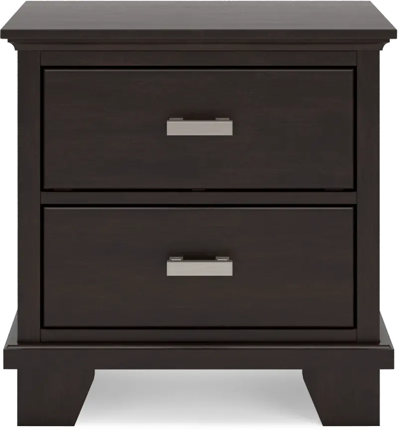 Coventry Dark Brown Nightstand