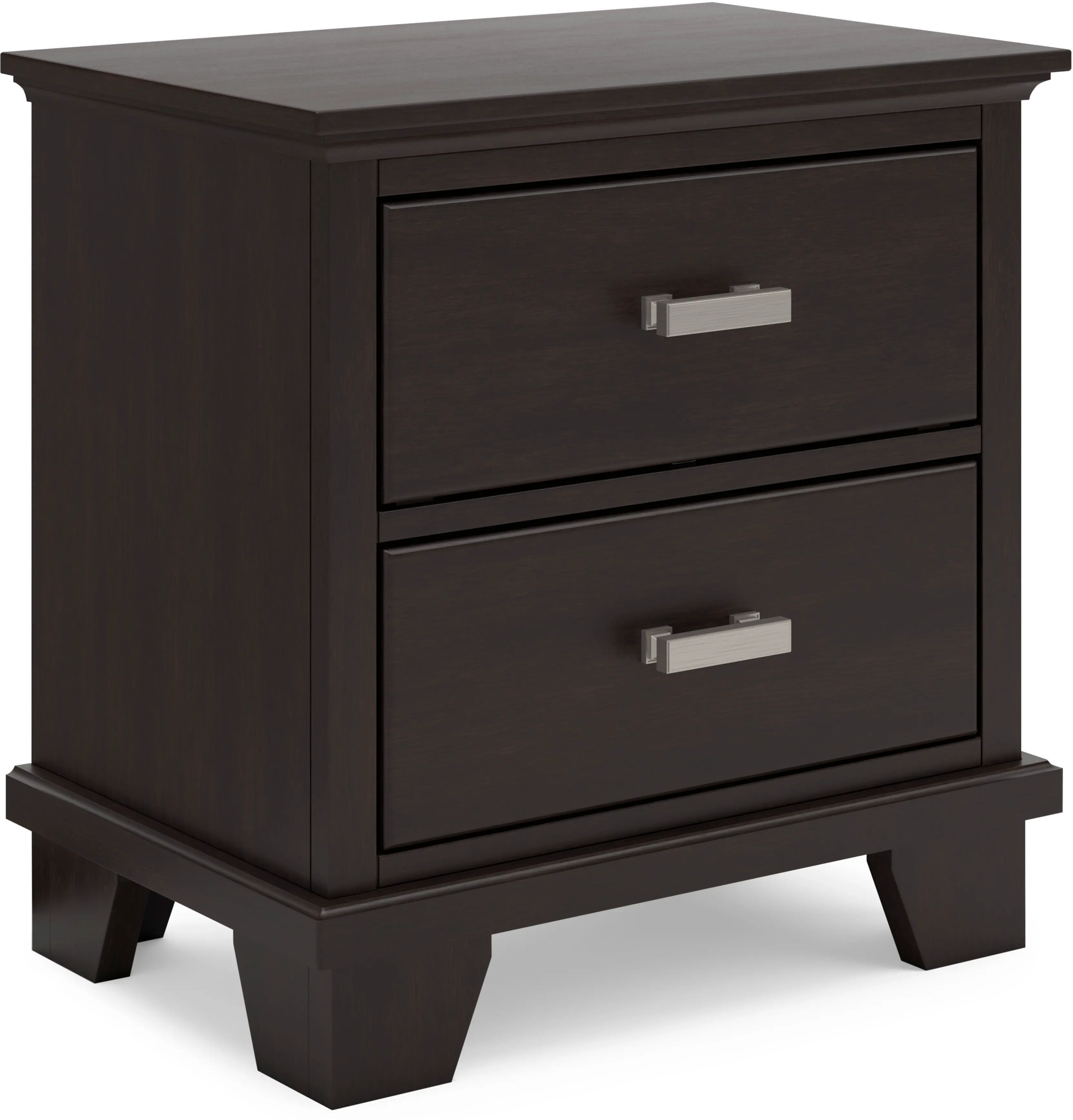 Coventry Dark Brown Nightstand-3
