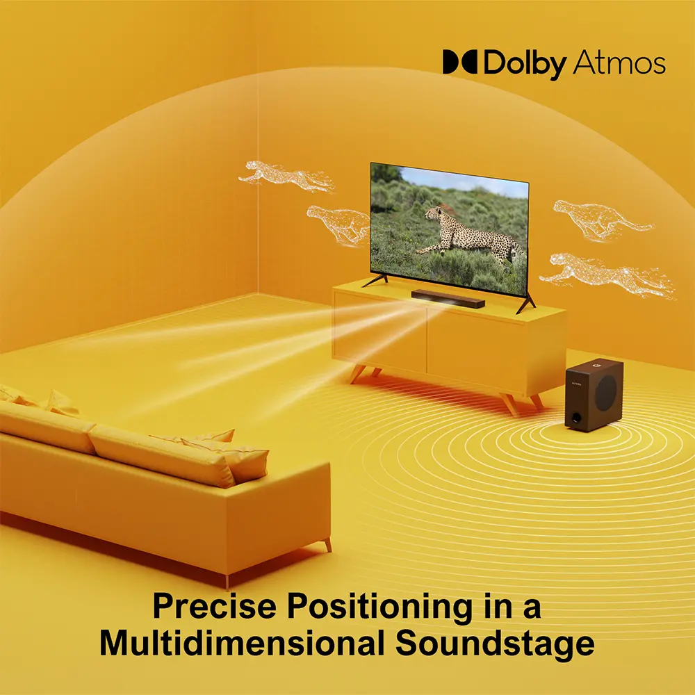 ULTIMEA Nova S50 2.1 Channel Virtual Atmos Soundbar-4