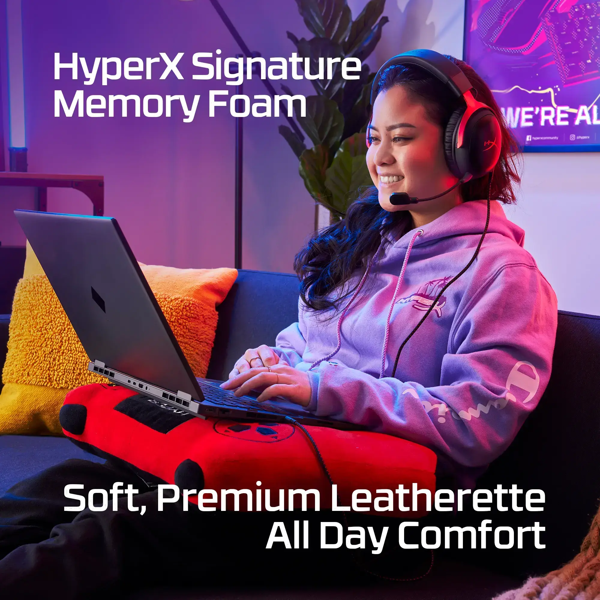 NAE-HP-727A9AA HyperX Cloud III Wired Gaming Headset - Black/Red-2