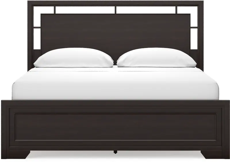 Coventry Dark Brown King Bed