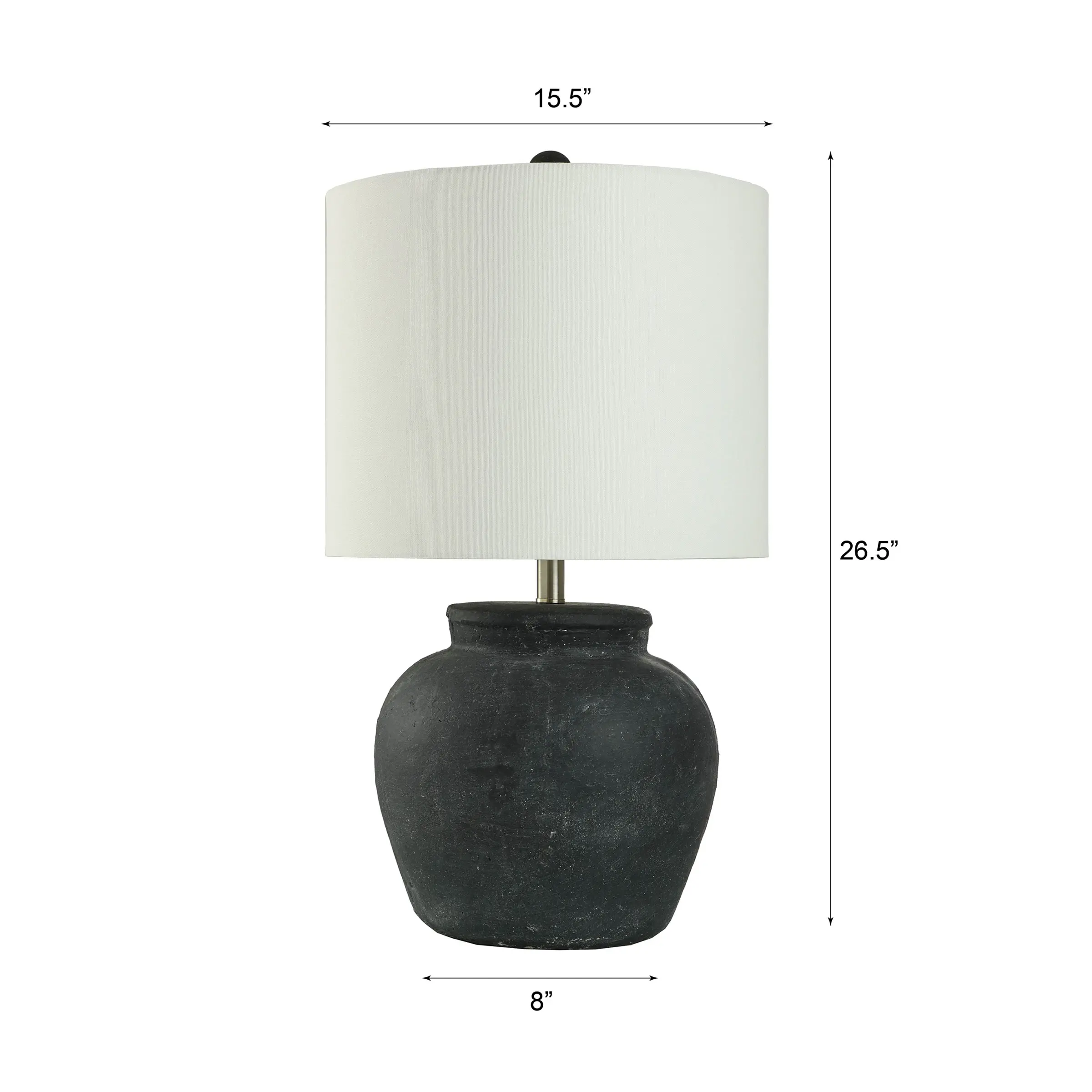 Arlo Cotta 27  Cement Table Lamp-3