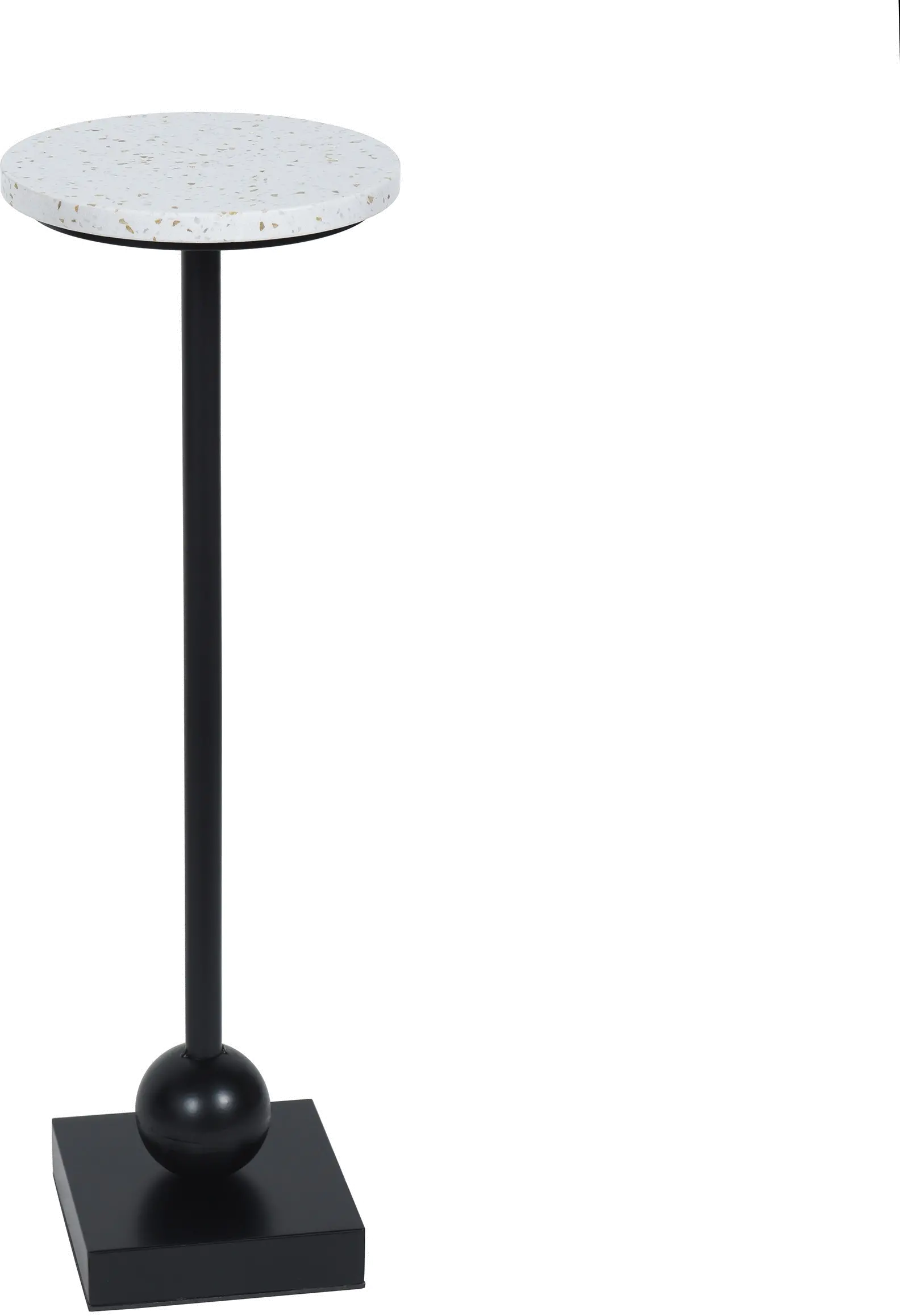 Ebony Pedestal Drinking Table-1