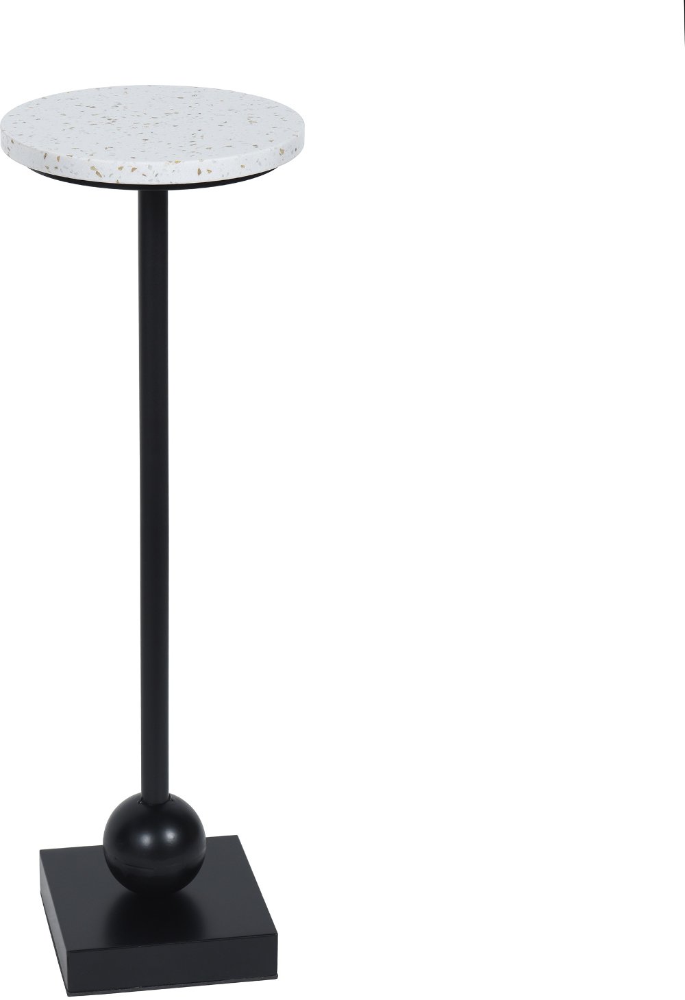 Ebony Pedestal Drinking Table
