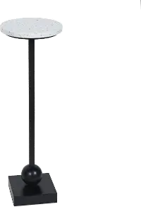 Ebony Pedestal Drinking Table