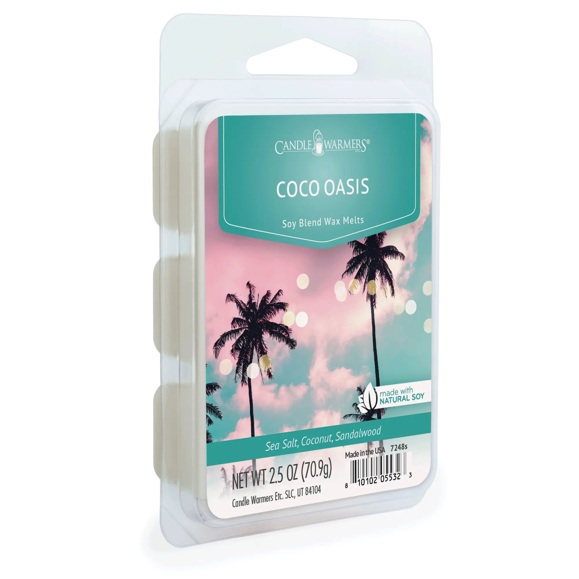 Candle Warmers Coco Oasis Wax Melt-1