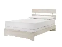 Alix White Twin Platform Bed