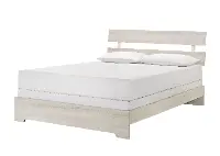 Alix White Full Platform Bed