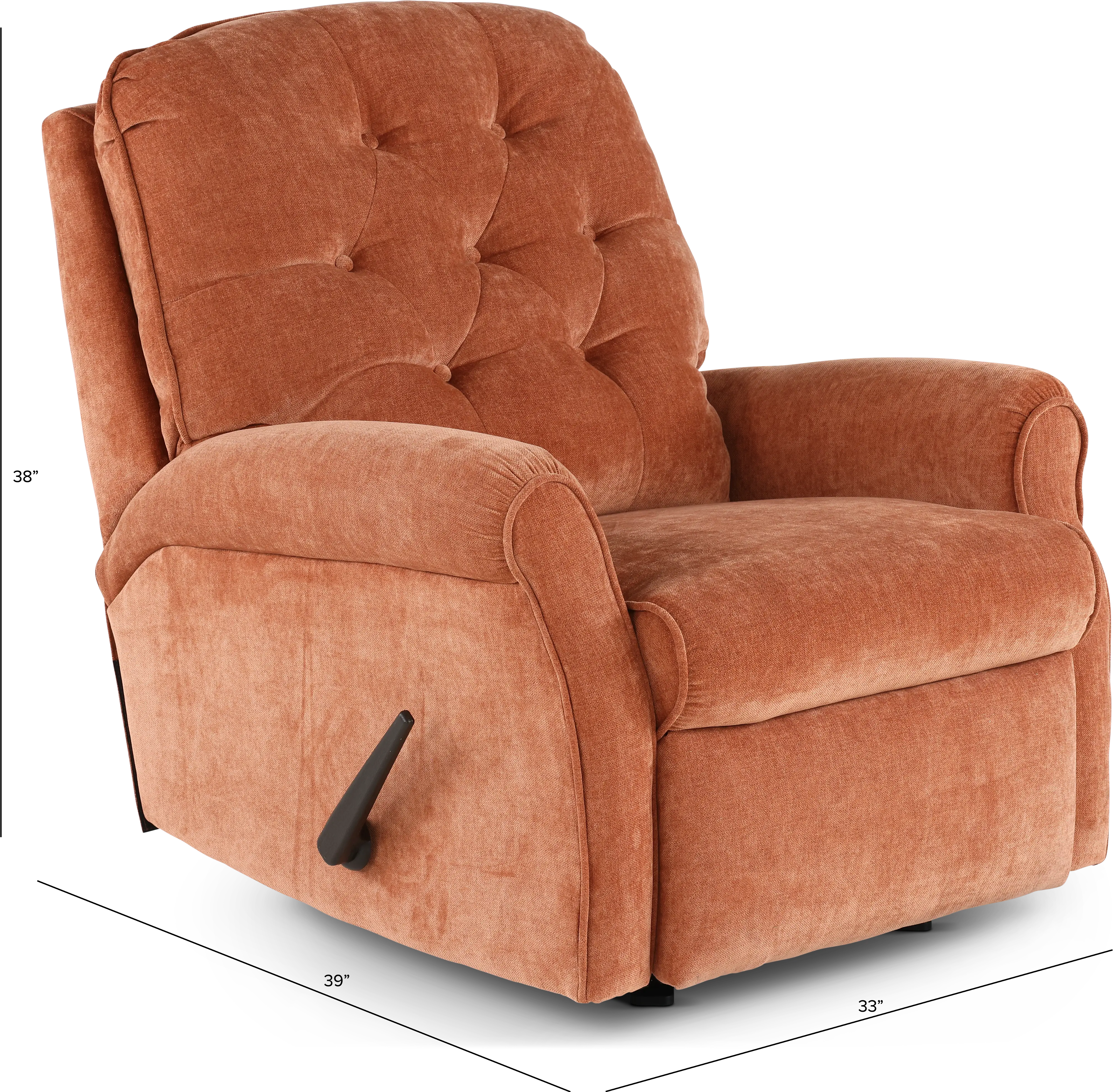 Dori Copper Small Scale Rocker Recliner-3