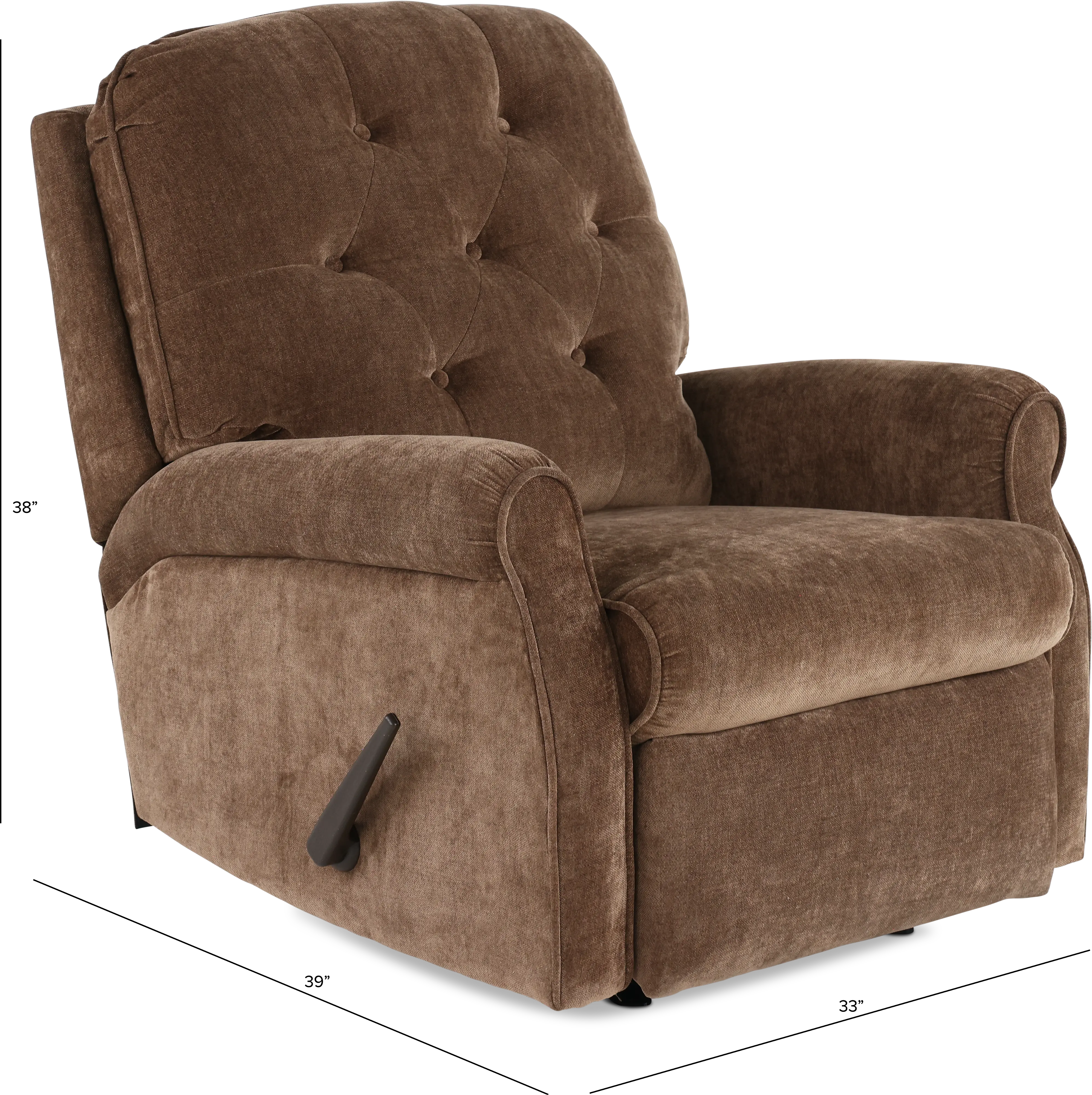 Dori Brazil Small Scale Rocker Recliner-3