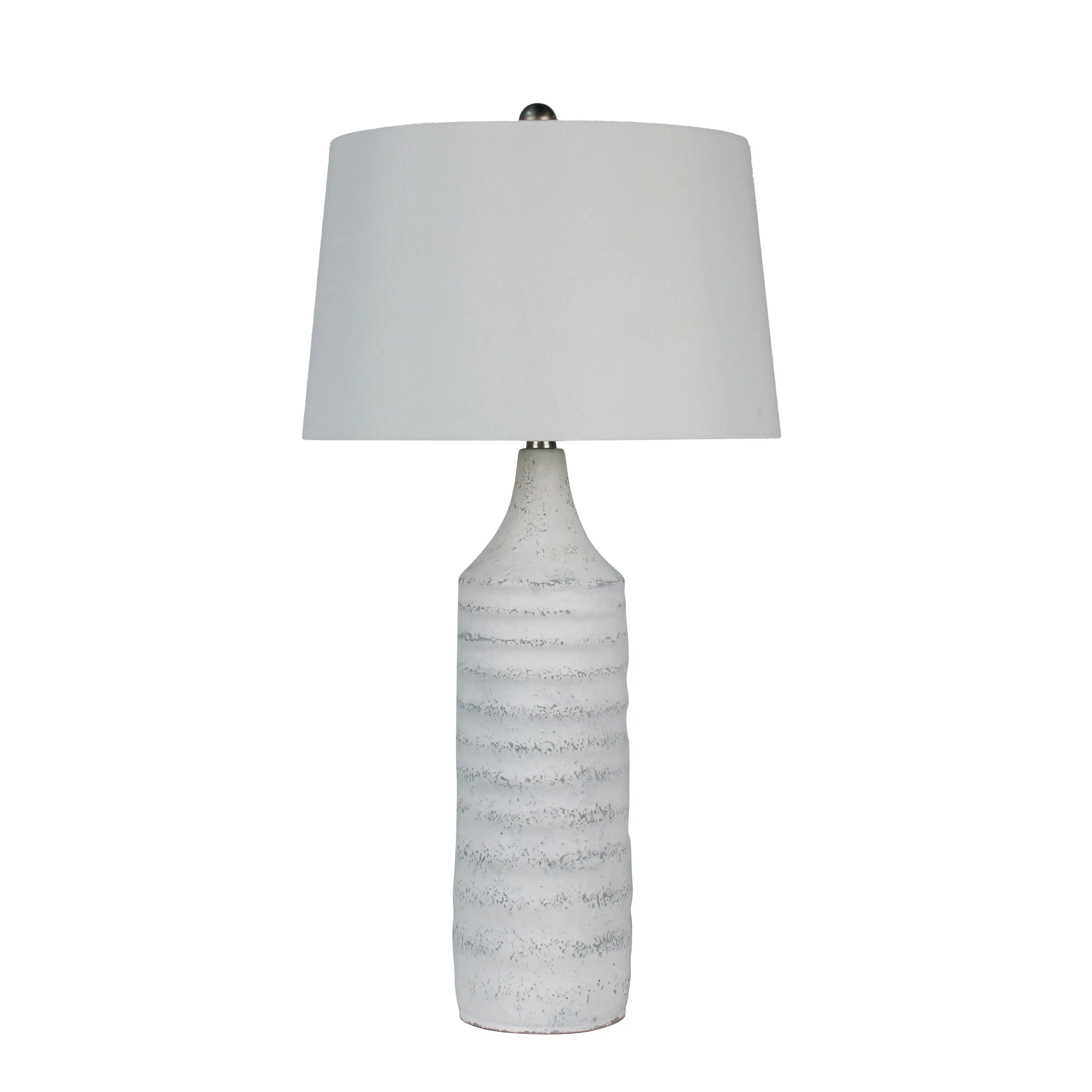 31  White Ceramic Table Lamp-1