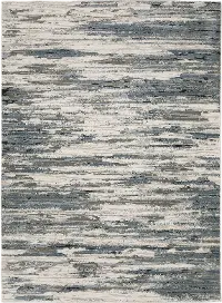 Caravan 5 x 8 Beige Blue Area Rug