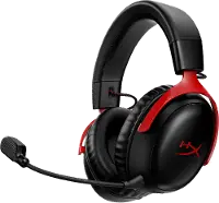 NAE-HP-77Z46AA HyperX Cloud III Wireless Gaming Headset - Black/Red