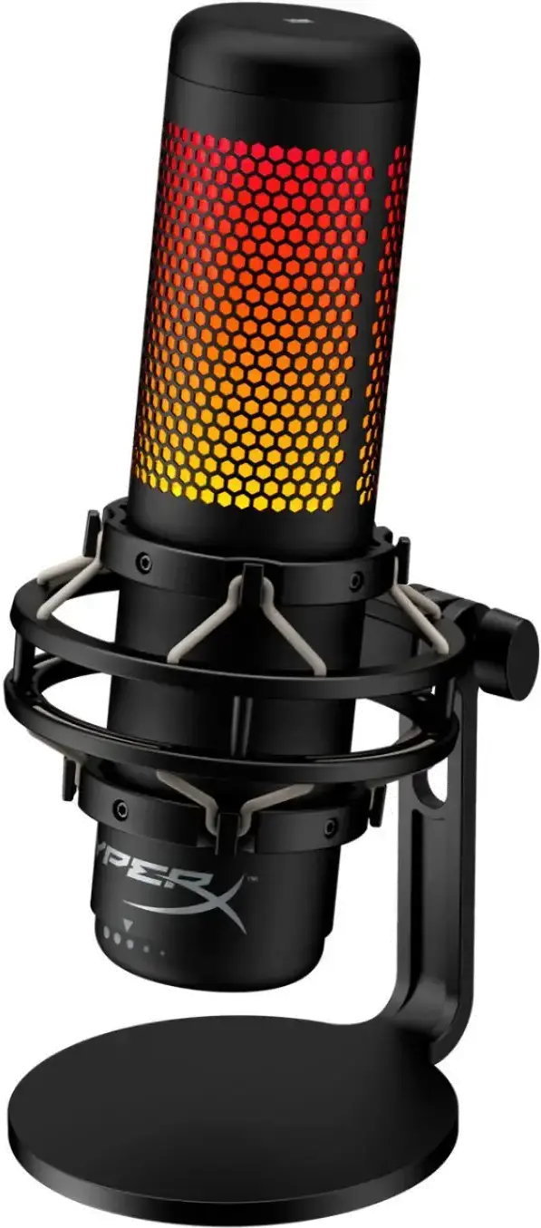 NAE-HP-4P5P7AA HP HyperX QuadCast S - USB Microphone - RGB Lighting-4