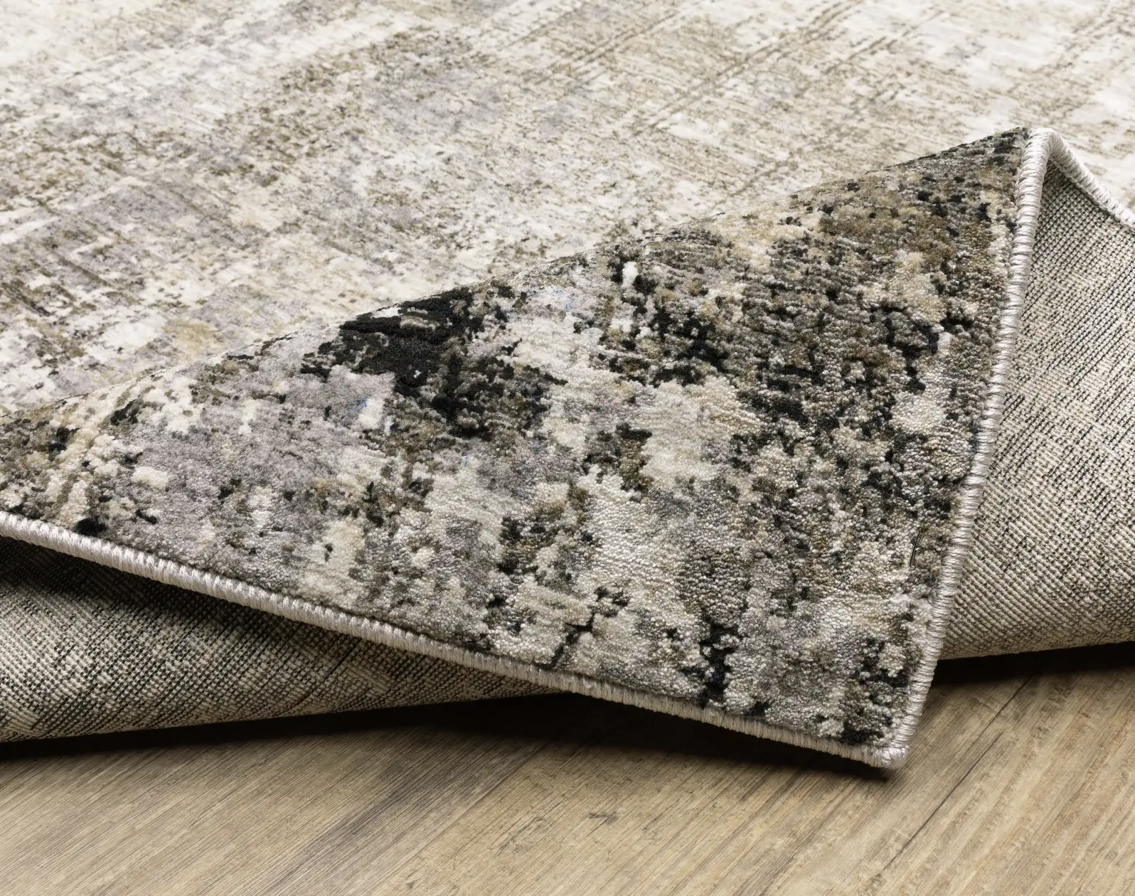 Nebulous 5 x 8 Modern Beige Area Rug-6