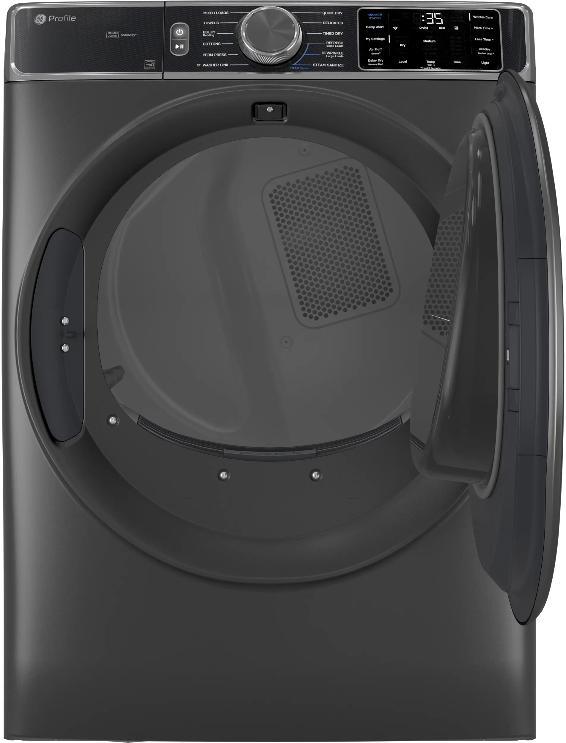 PFD95ESPWDS GE Profile™ 7.8 Cu Ft Smart Electric Dryer - Dark Steel-10