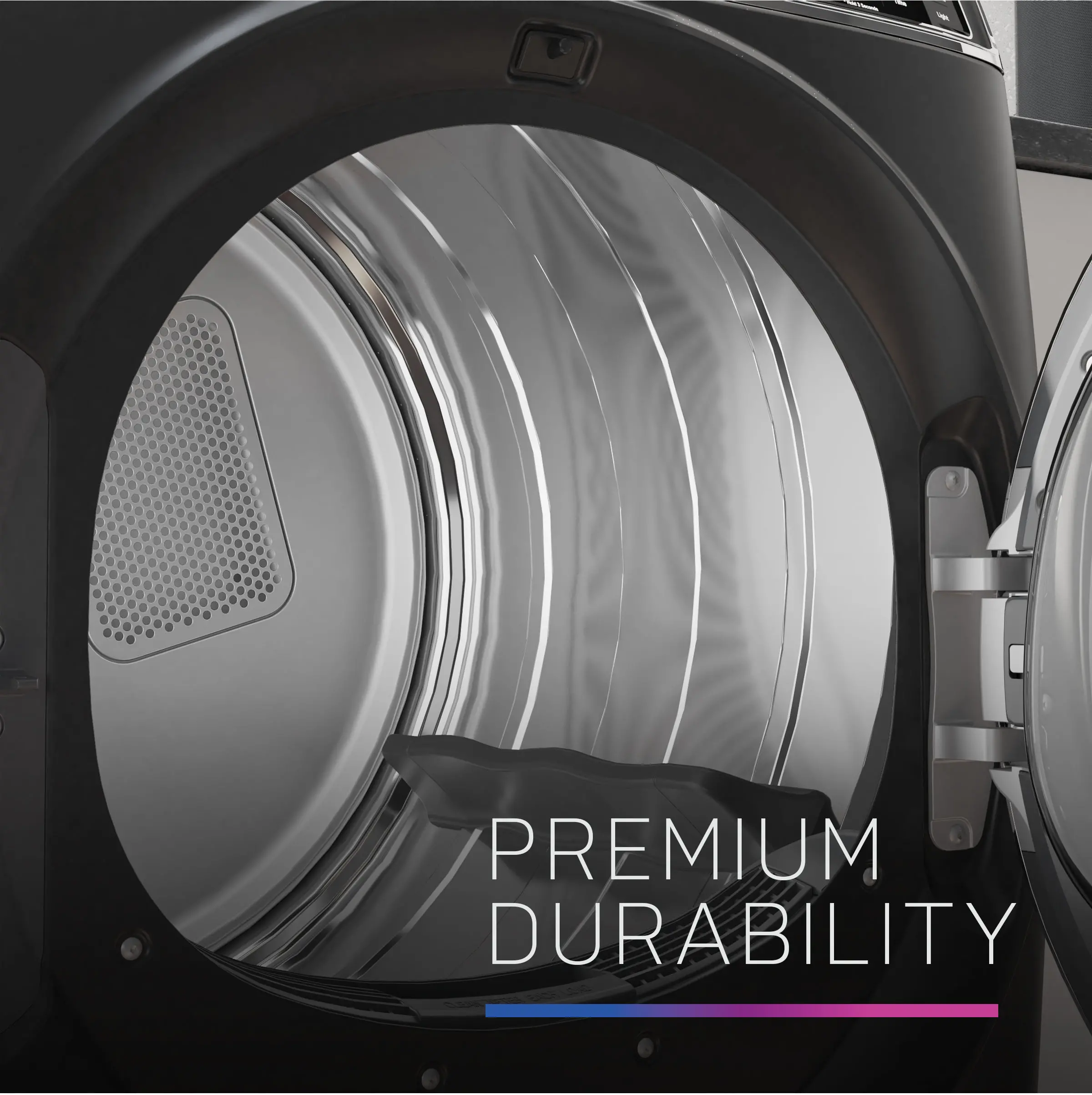 PFD95ESPWDS GE Profile™ 7.8 Cu Ft Smart Electric Dryer - Dark Steel-5