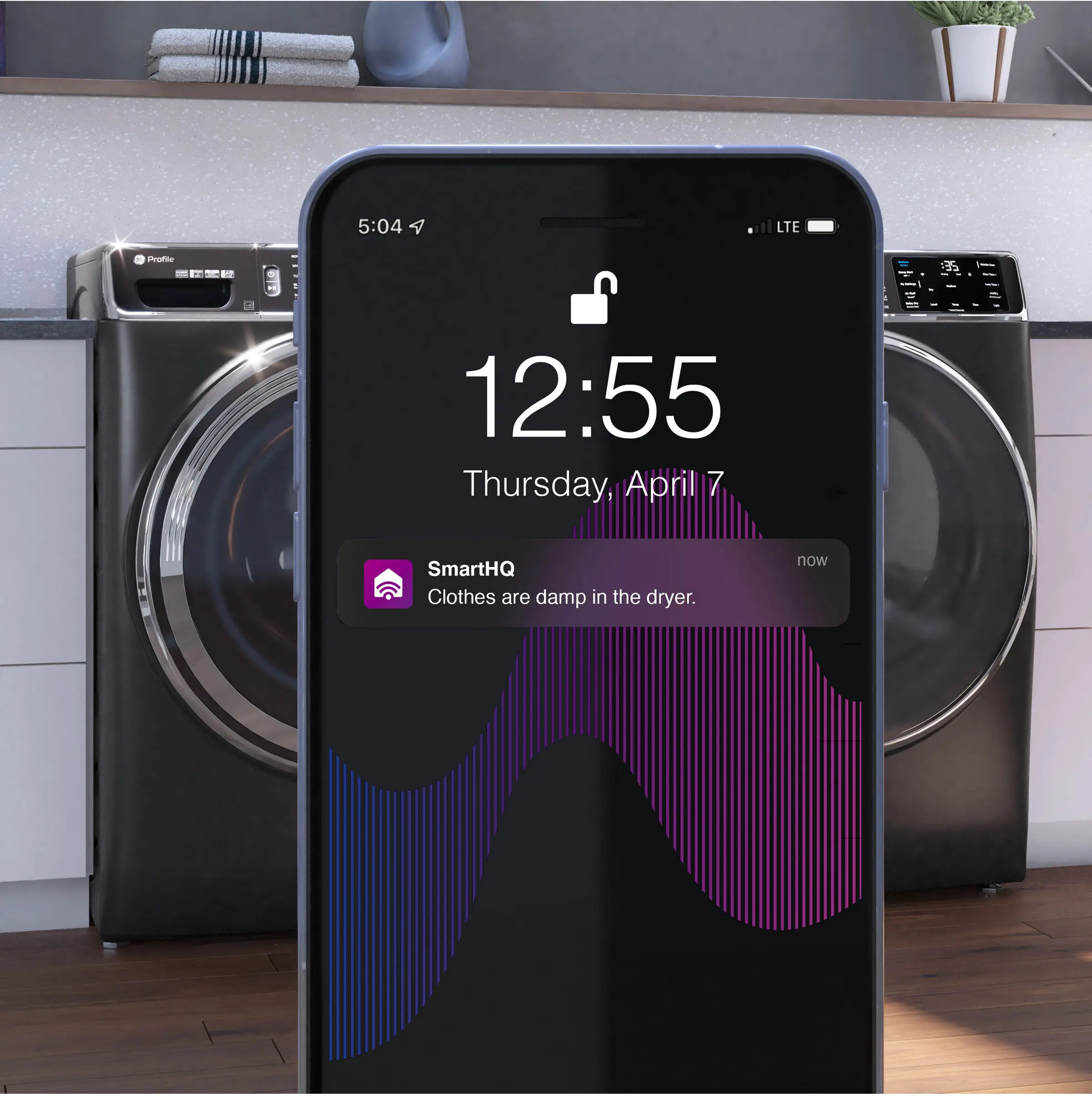 PFD95ESPWDS GE Profile™ 7.8 Cu Ft Smart Electric Dryer - Dark Steel-8