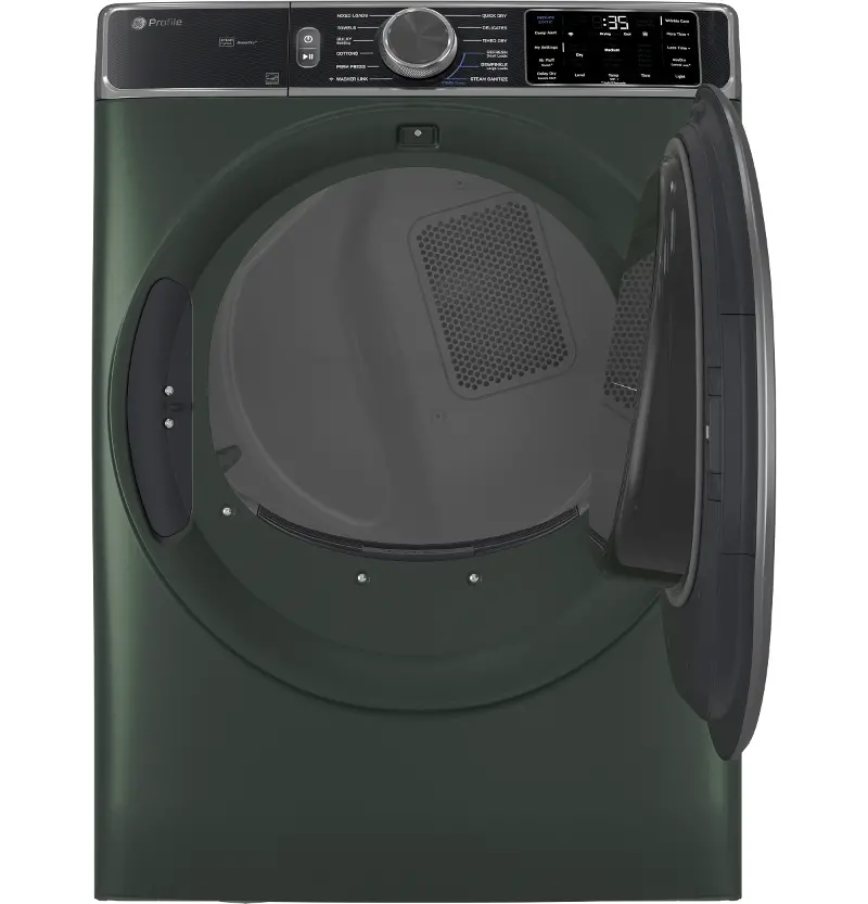 GE Profile 7.8 Cu Ft Smart Gas Dryer - Jade Green | RC Willey
