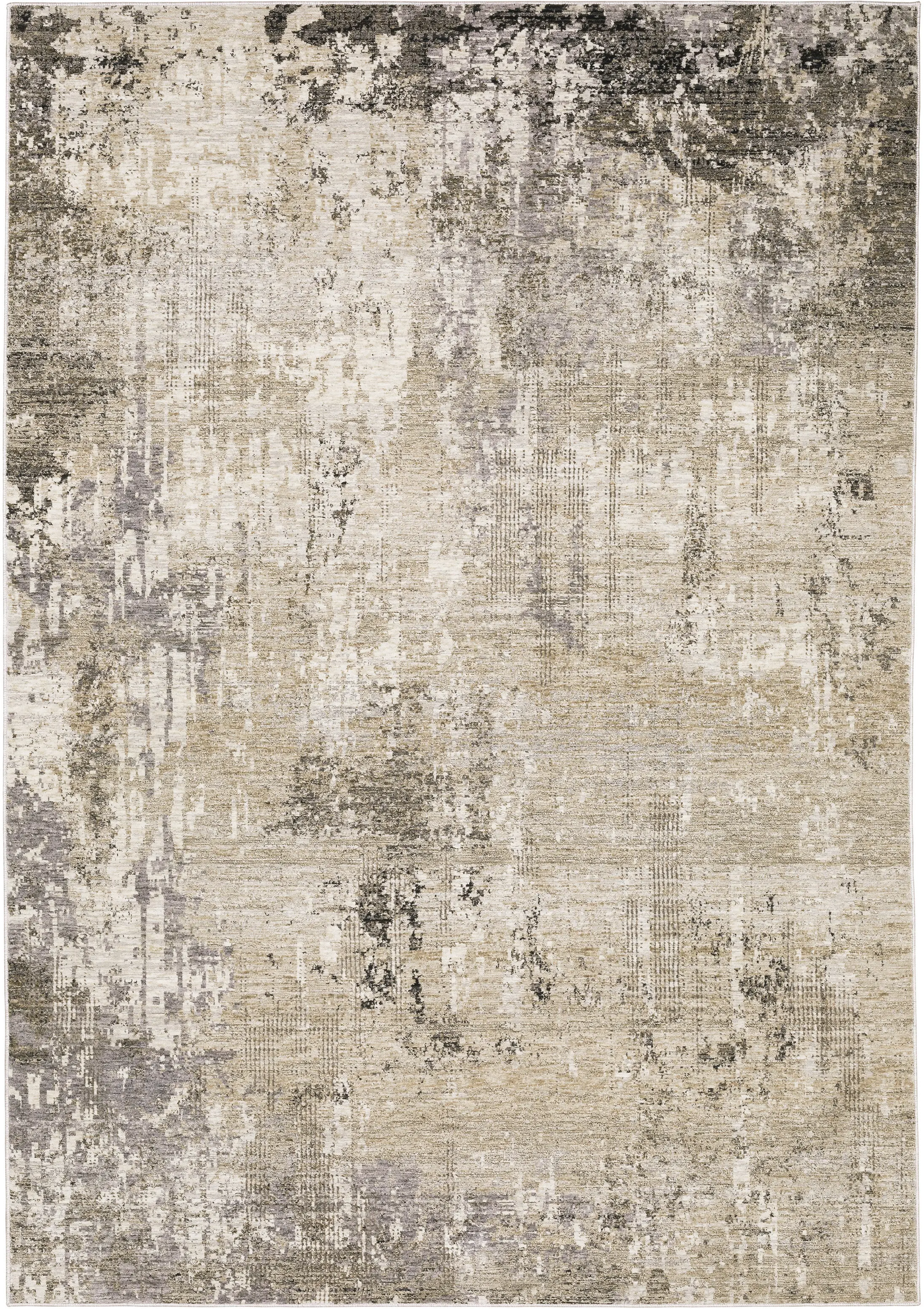 Nebulous 8 x 11 Modern Beige Area Rug-1