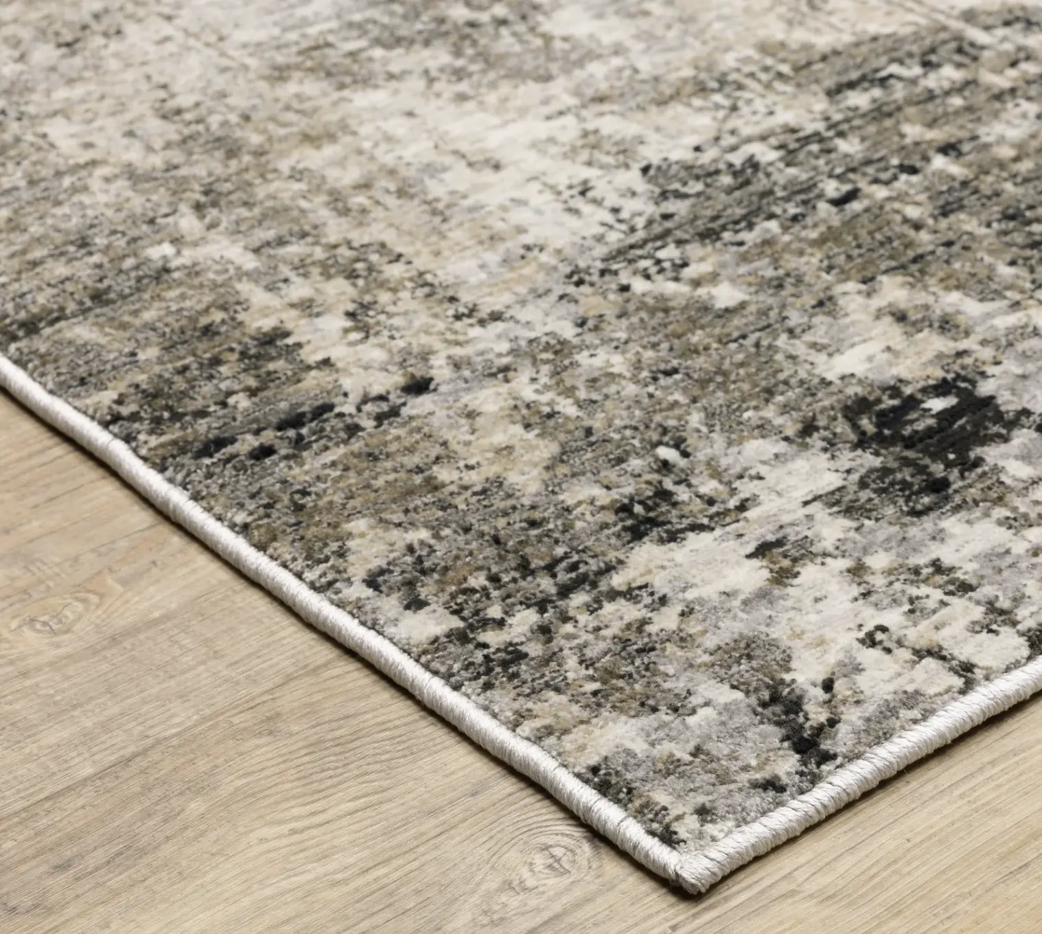 Nebulous 8 x 11 Modern Beige Area Rug-3