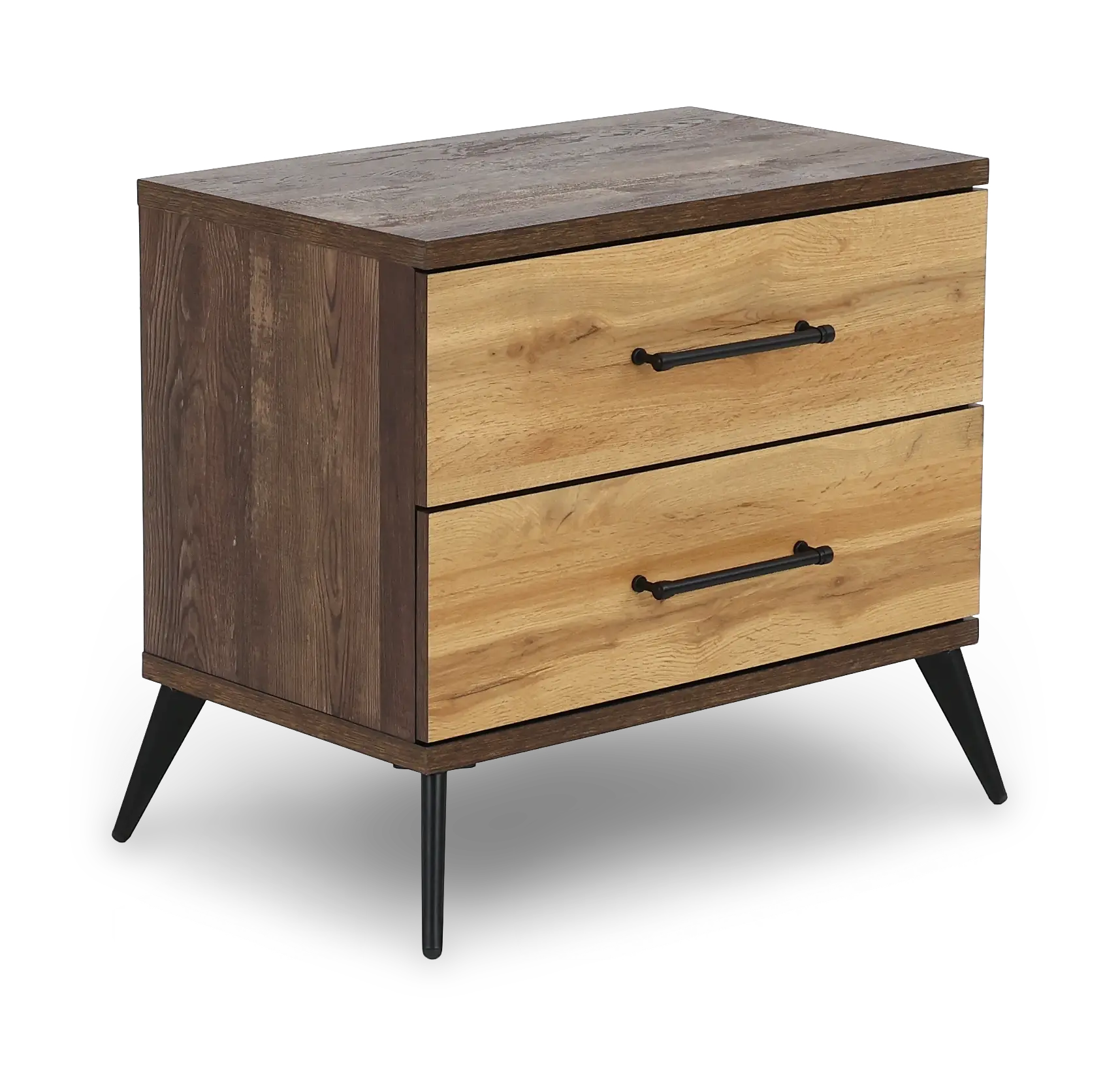 C0306A-025 Pine Row Antique Natural and Brown Nightstand-4