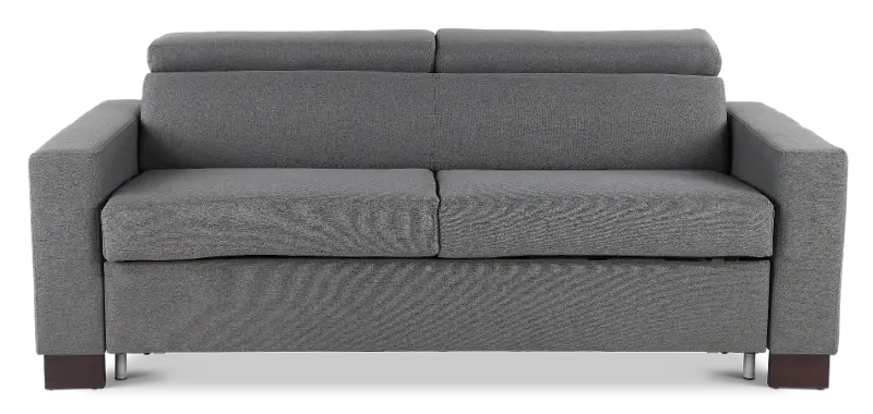 Chelsea Slate Queen Rollout Sleeper Sofa