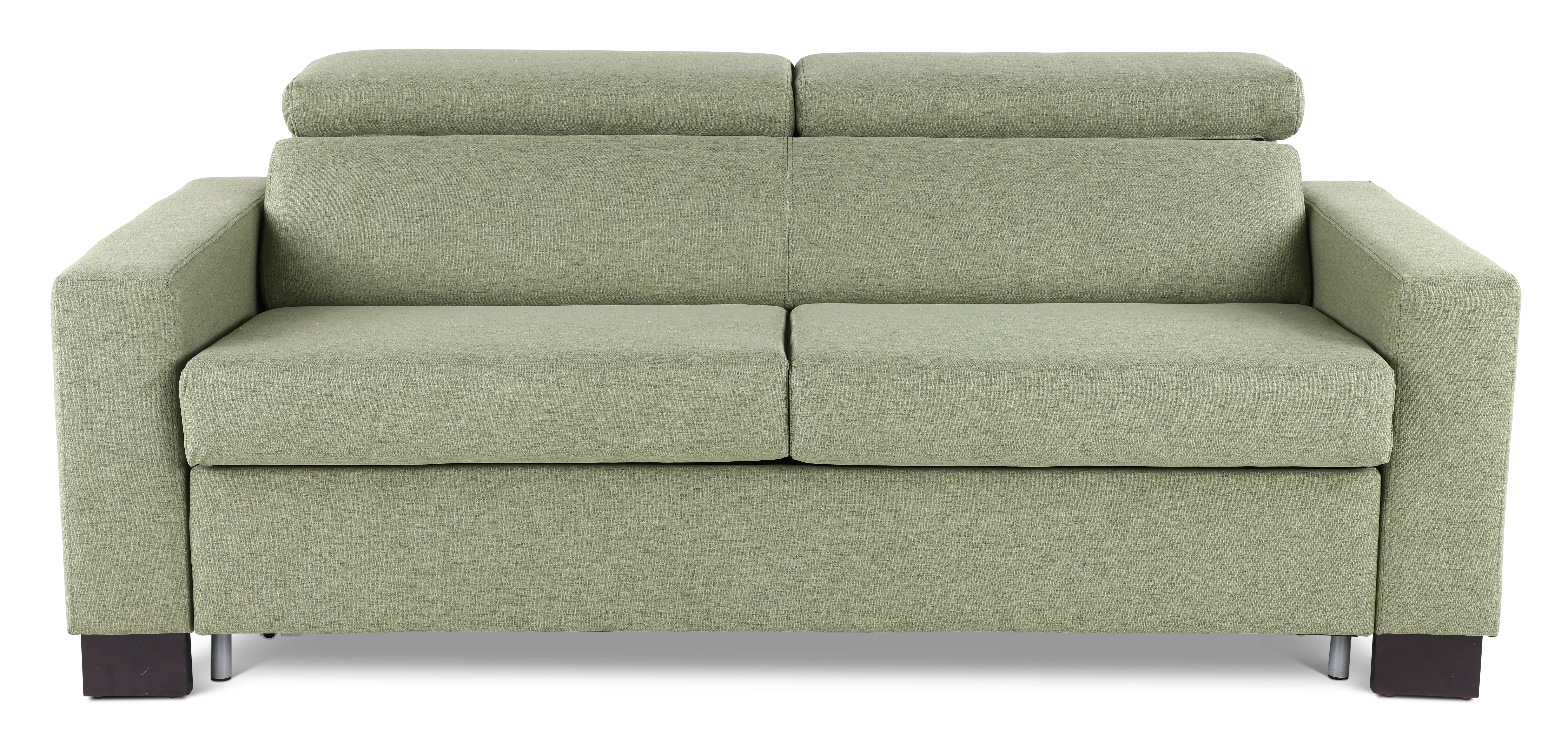 Chelsea Chive Light Green Queen Rollout Sleeper Sofa-1