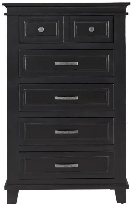 Pavilion Black Youth Chest of Drawers-1