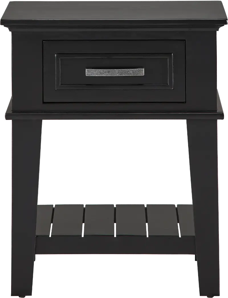 Pavilion Black Youth Nightstand