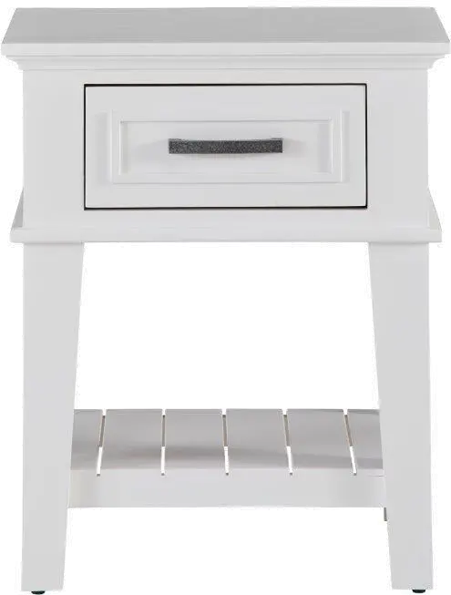 Pavilion White Youth Nightstand-1