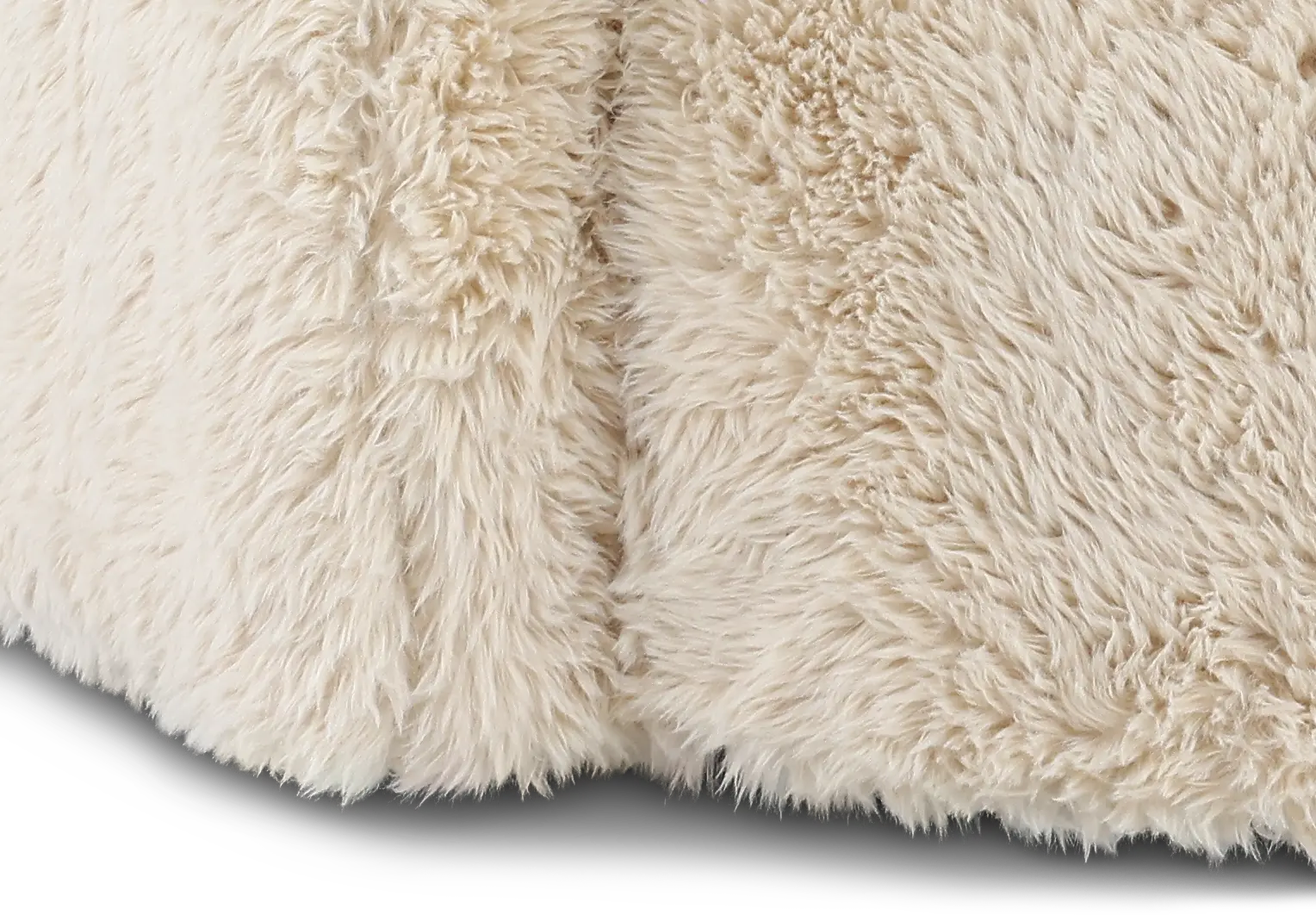 Rebecca Sand Fur Swivel Chair-8