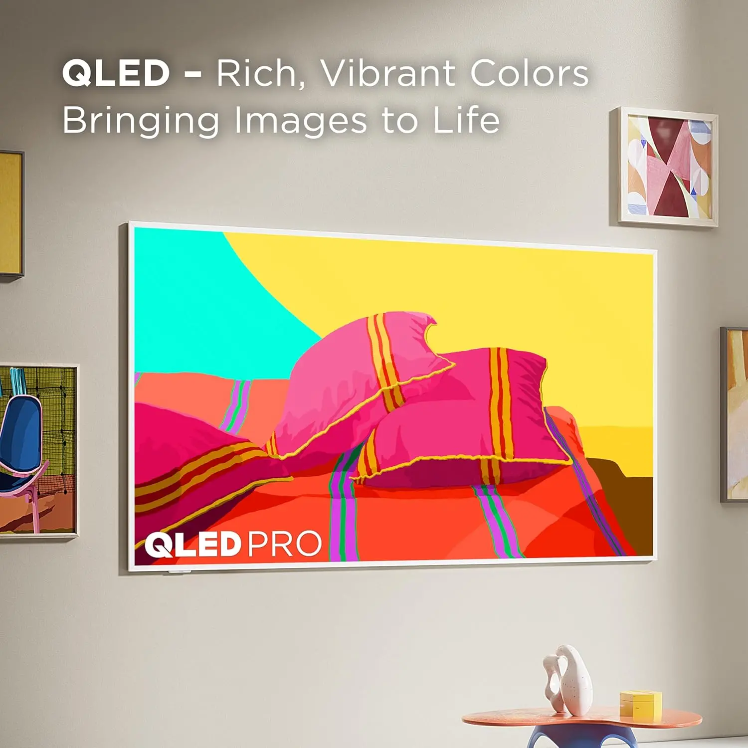 65A300W TCL 65  NXTVISION TV 4K QLED Smart Frame TV with Google TV and Flush Wall Mount-16